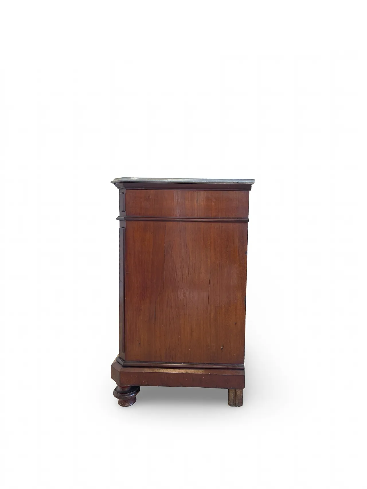 Umbertino chest of drawers in mahogany and walnut, 19th century. 37