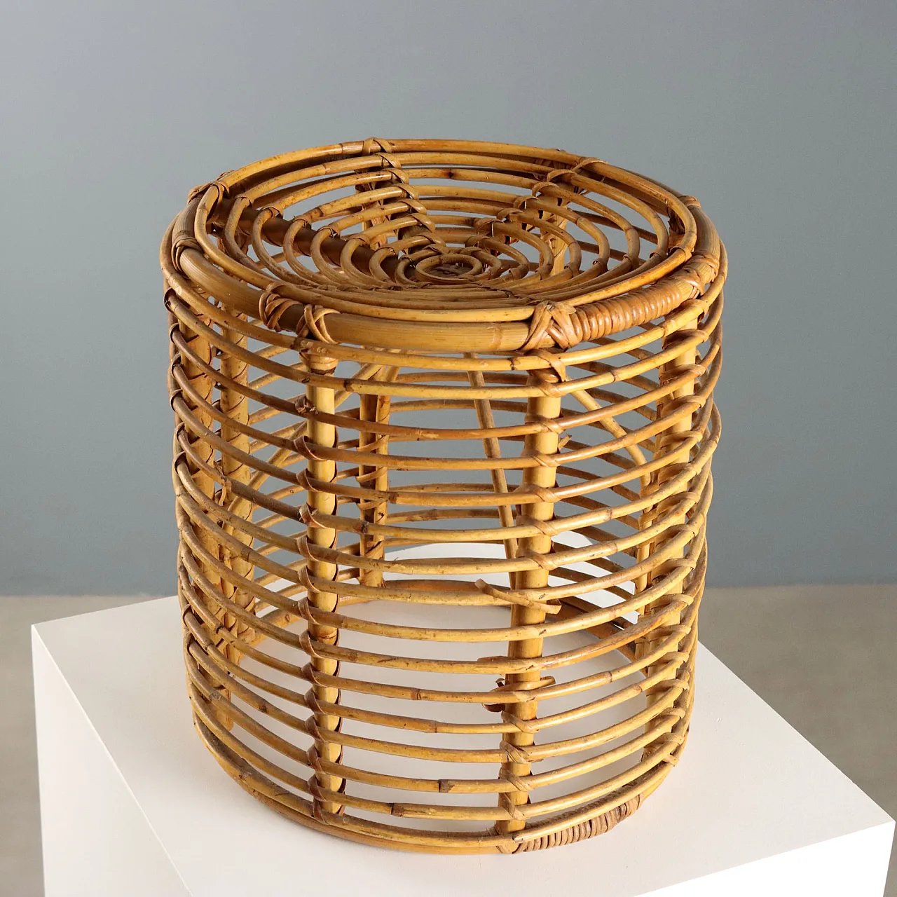 Bamboo stool, 20th century 1
