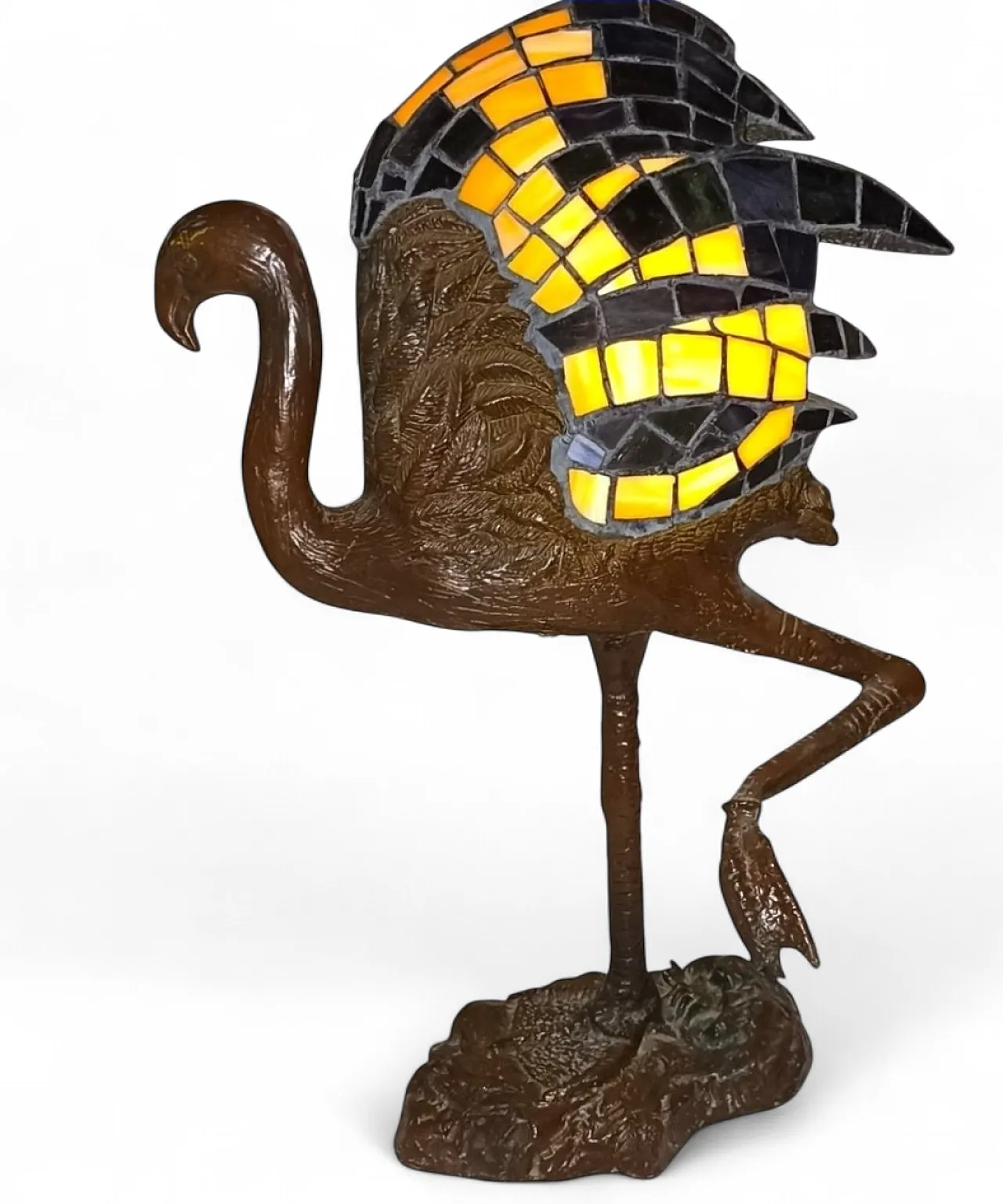Tiffany style lamp, 70s 15