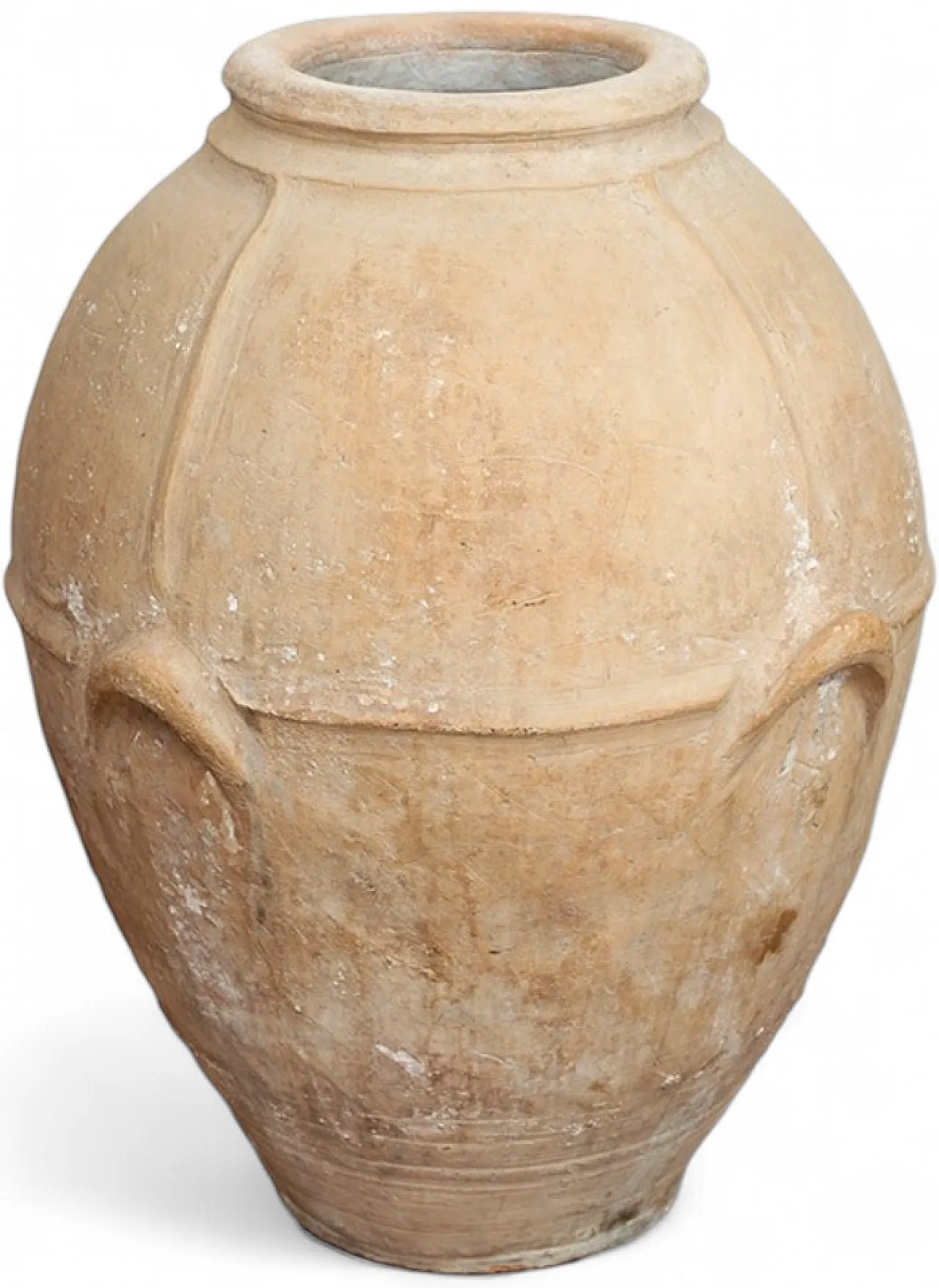 Terracotta jar from Naples. 19th century 4