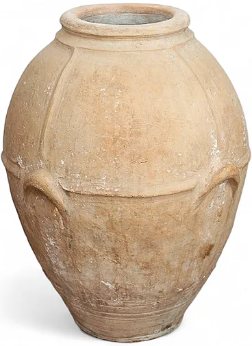 Terracotta jar from Naples. 19th century