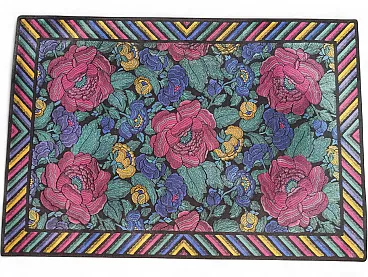 Tappeto “Mandarin” di Ottavio Missoni per T&J Vestor, Italia anni ’80