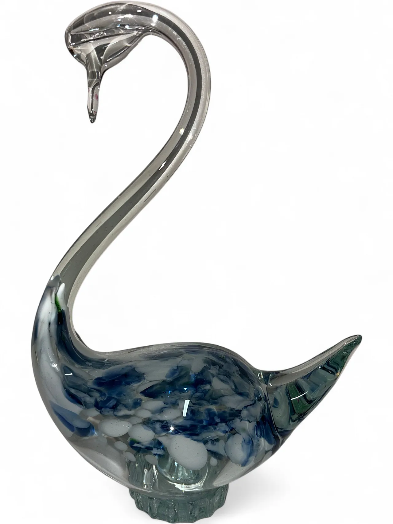 Murano glass swan 6