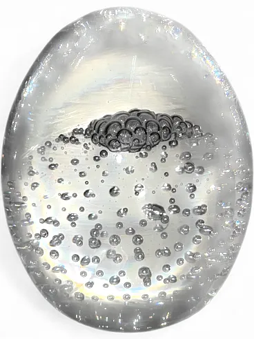 Egg-shaped paperweight