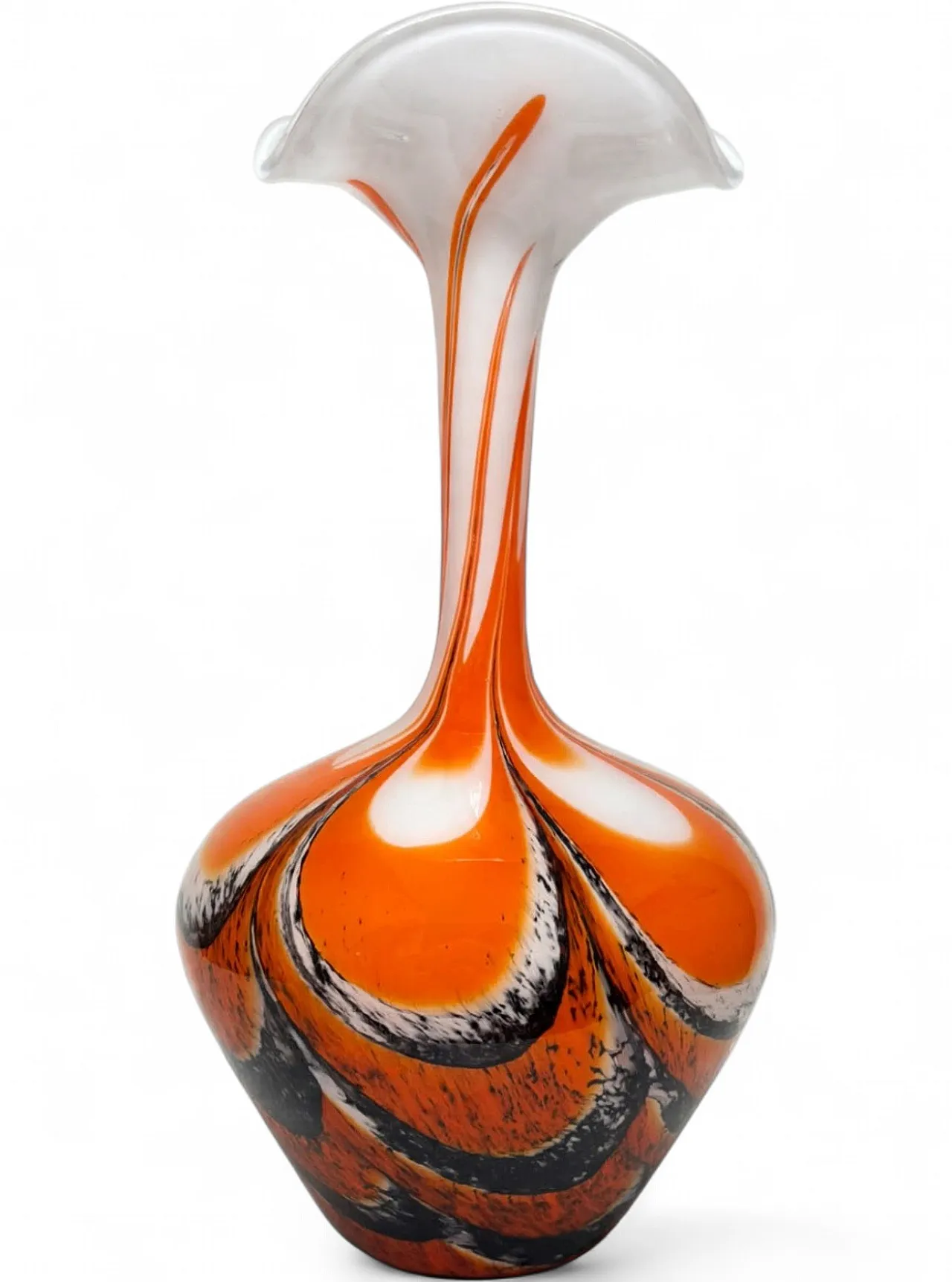 Opal glass vase 10