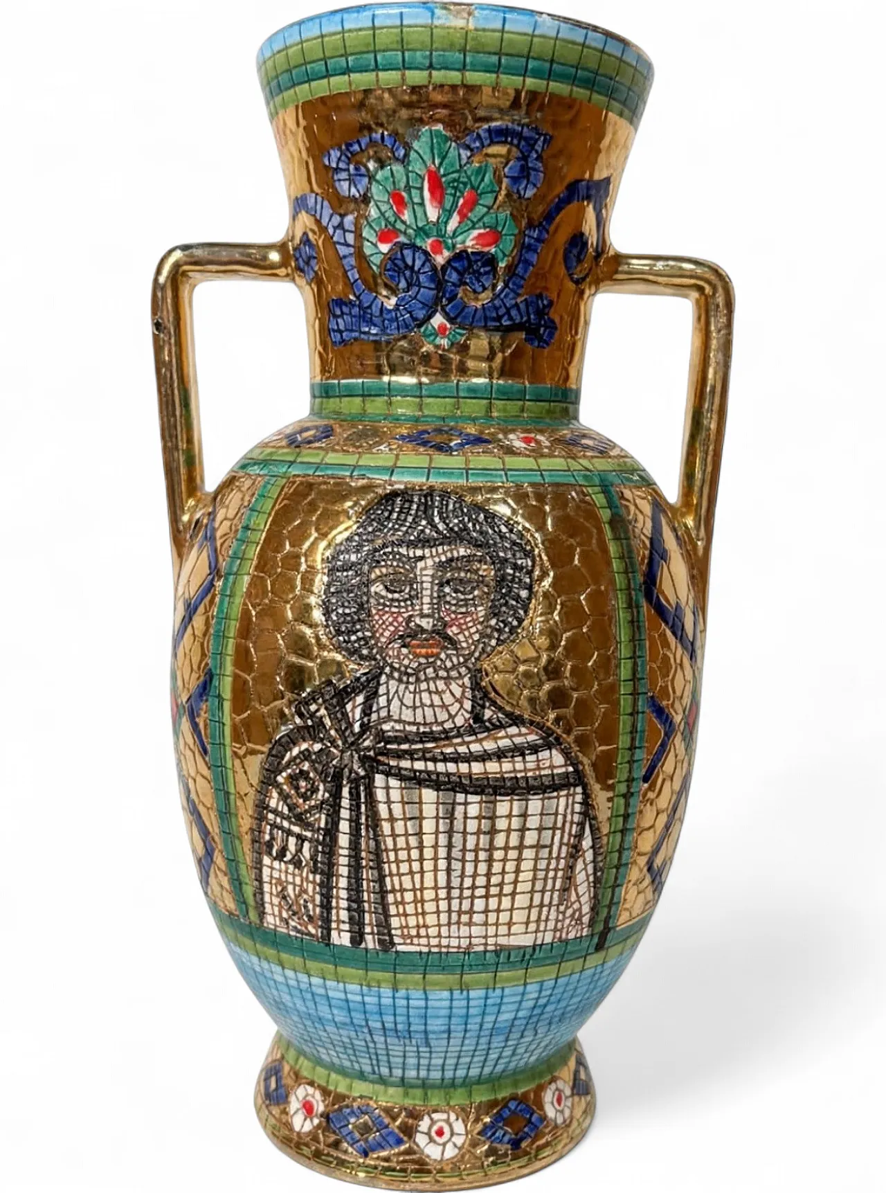 Deruta majolica vase 11