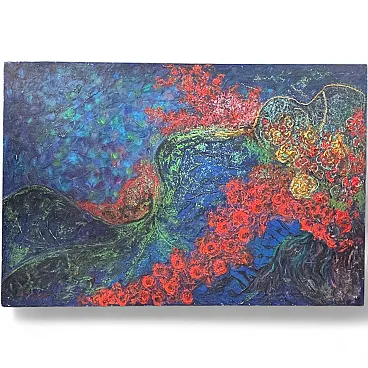 Oil on canvas “Mother Nature” by Gianfranco Zaccagnino, 2020