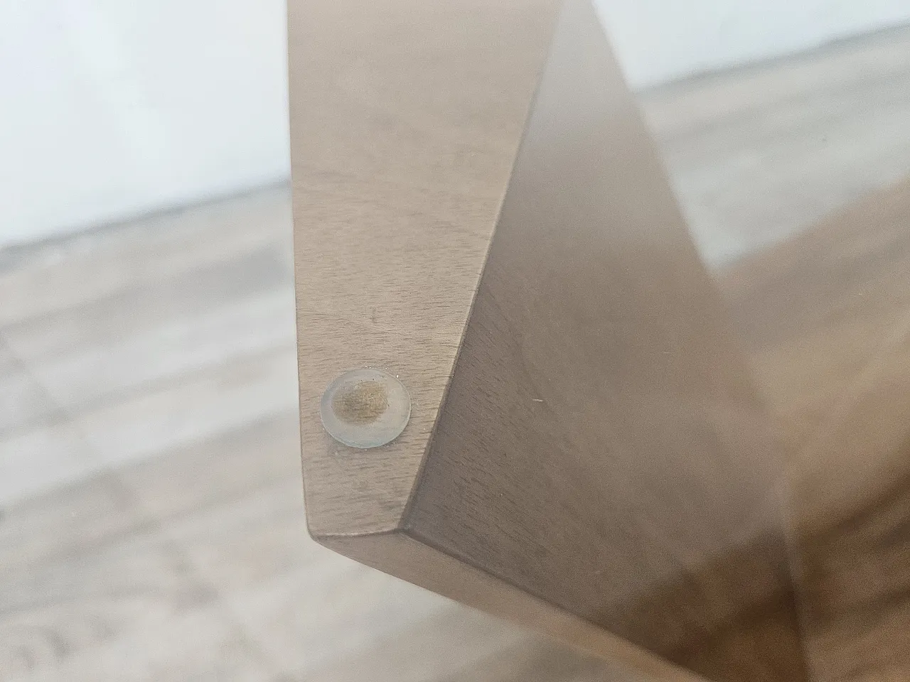 Valentino coffee table by Cattelan Italia in glass, wood, and travertine 10