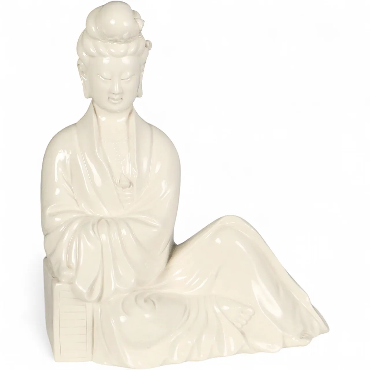 Guanyin in porcellana bianca, '900 8