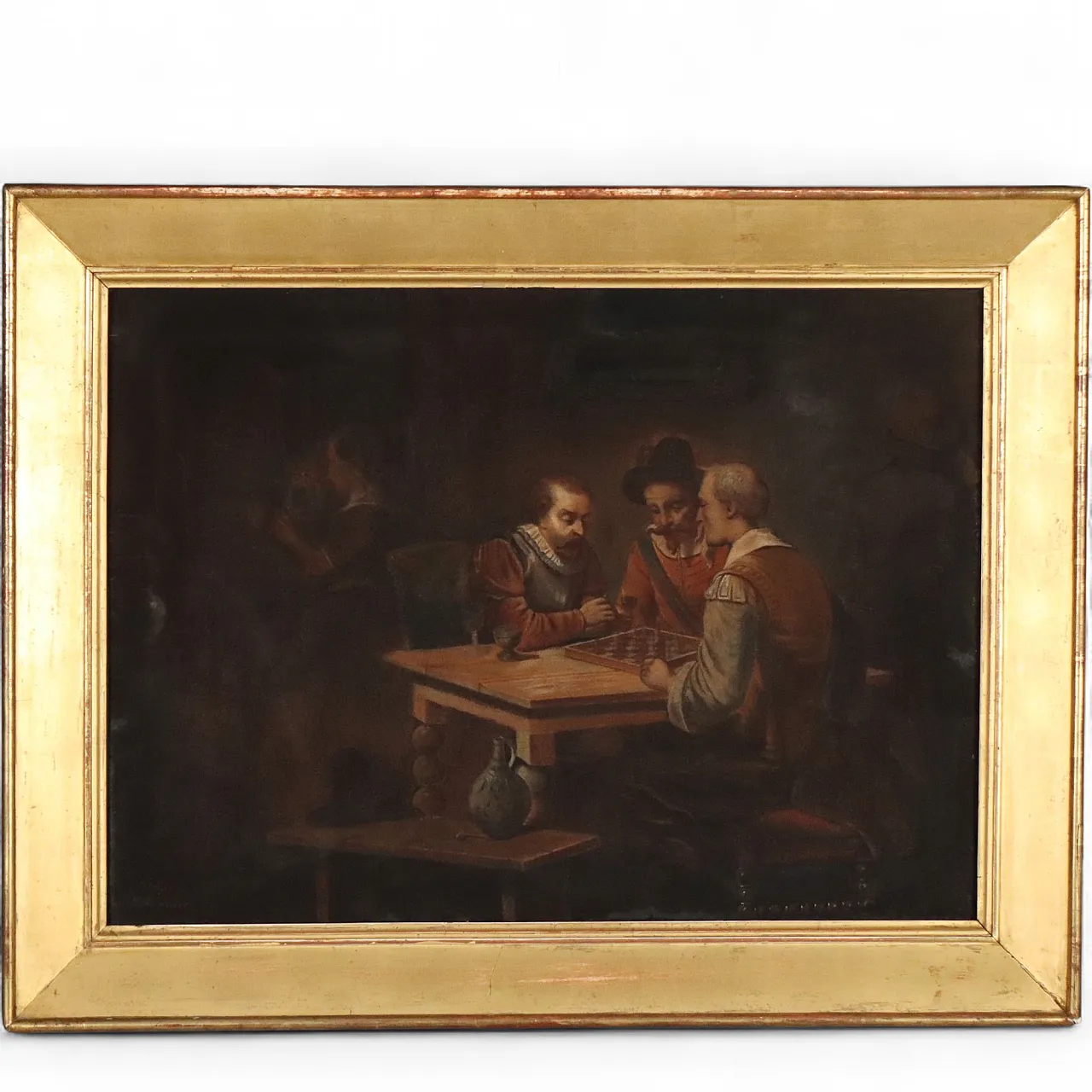 Painting The Chess Players, 19th century 11