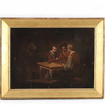 Painting The Chess Players, 19th century