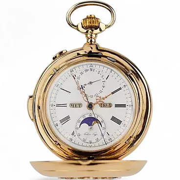 Gold pocket watch, early 20th century