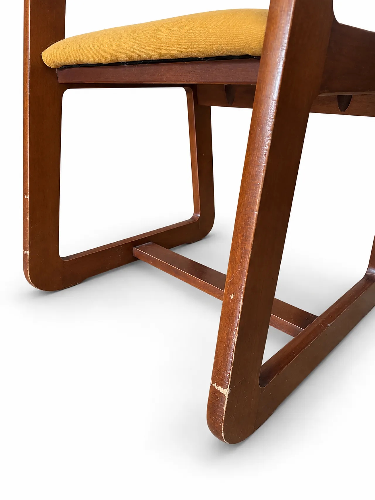 4 Willy Rizzo dining chairs for Mario Sabot, Italy, 1970s 5