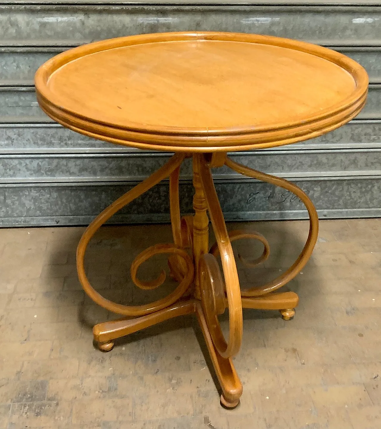 Bohemian table by Michael Thonet for Gebrüder Thonet Vienna Gmbh, late 19th century 1