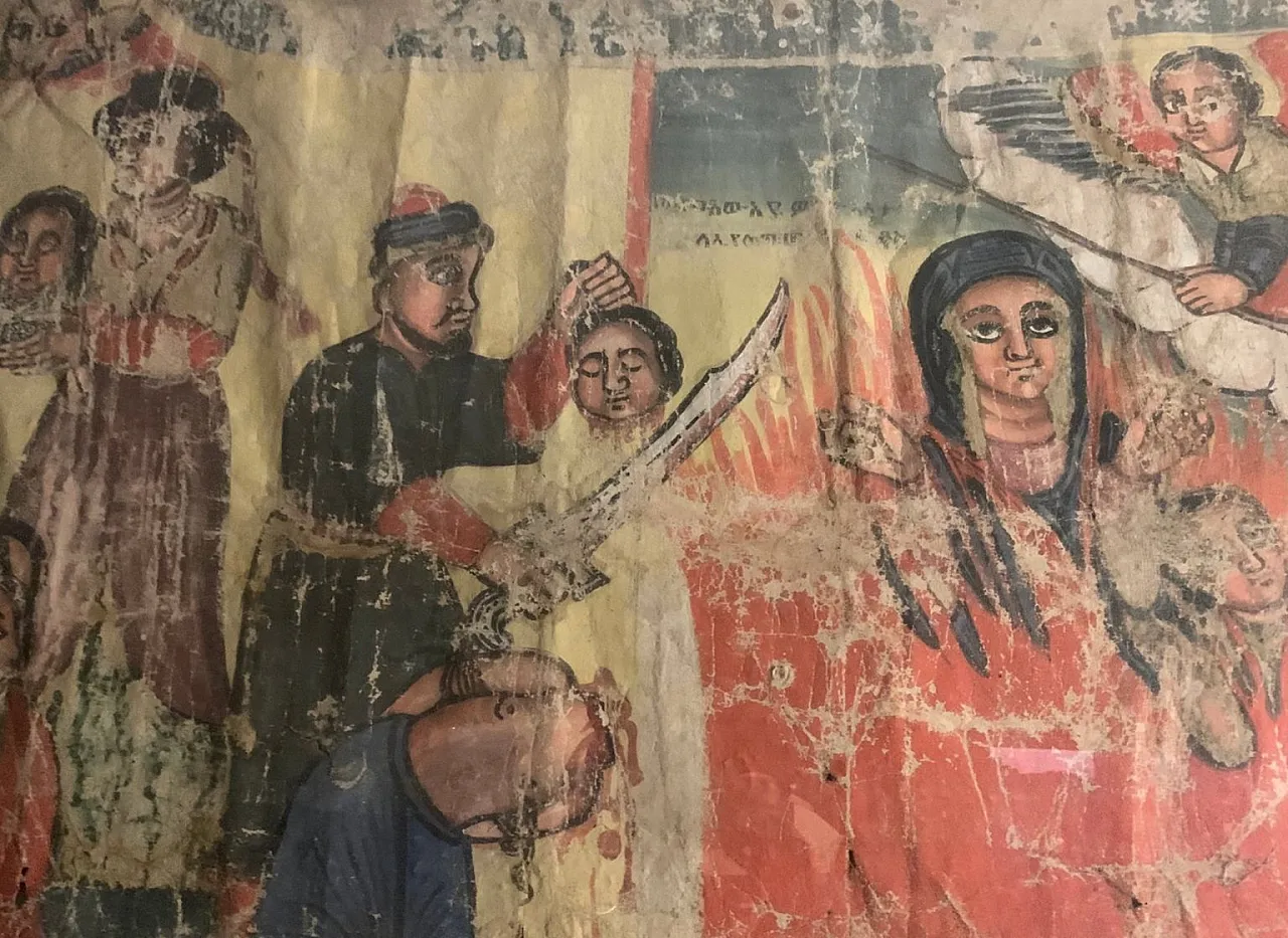 Artista greco, Frammento di affresco, Prima del 1890, Opera su tela 2