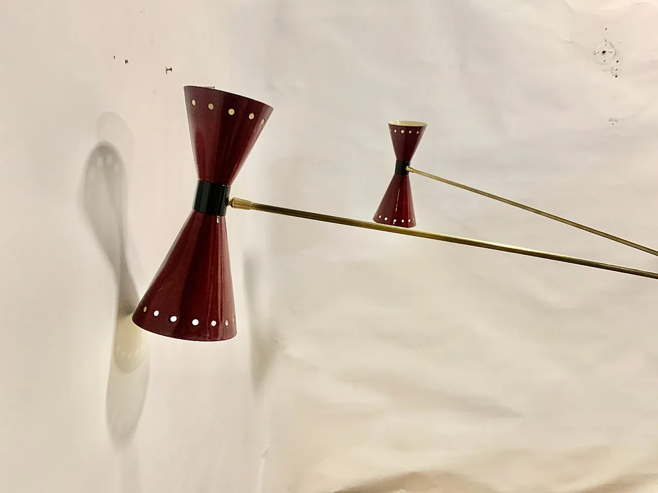 Table Lamp with Counterweight, Italy, 1950s 4
