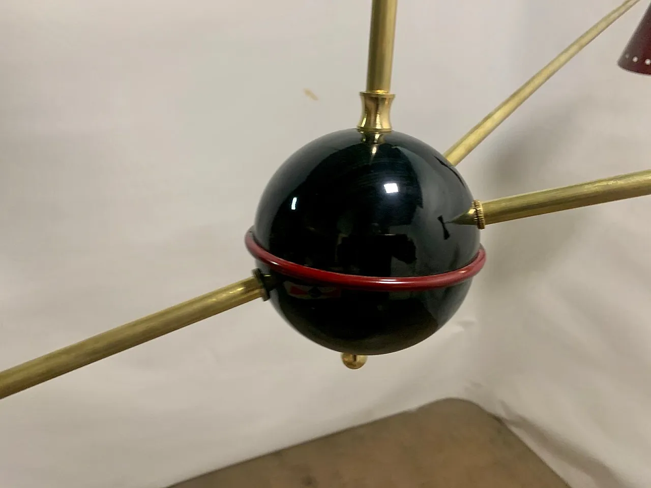 Table Lamp with Counterweight, Italy, 1950s 5
