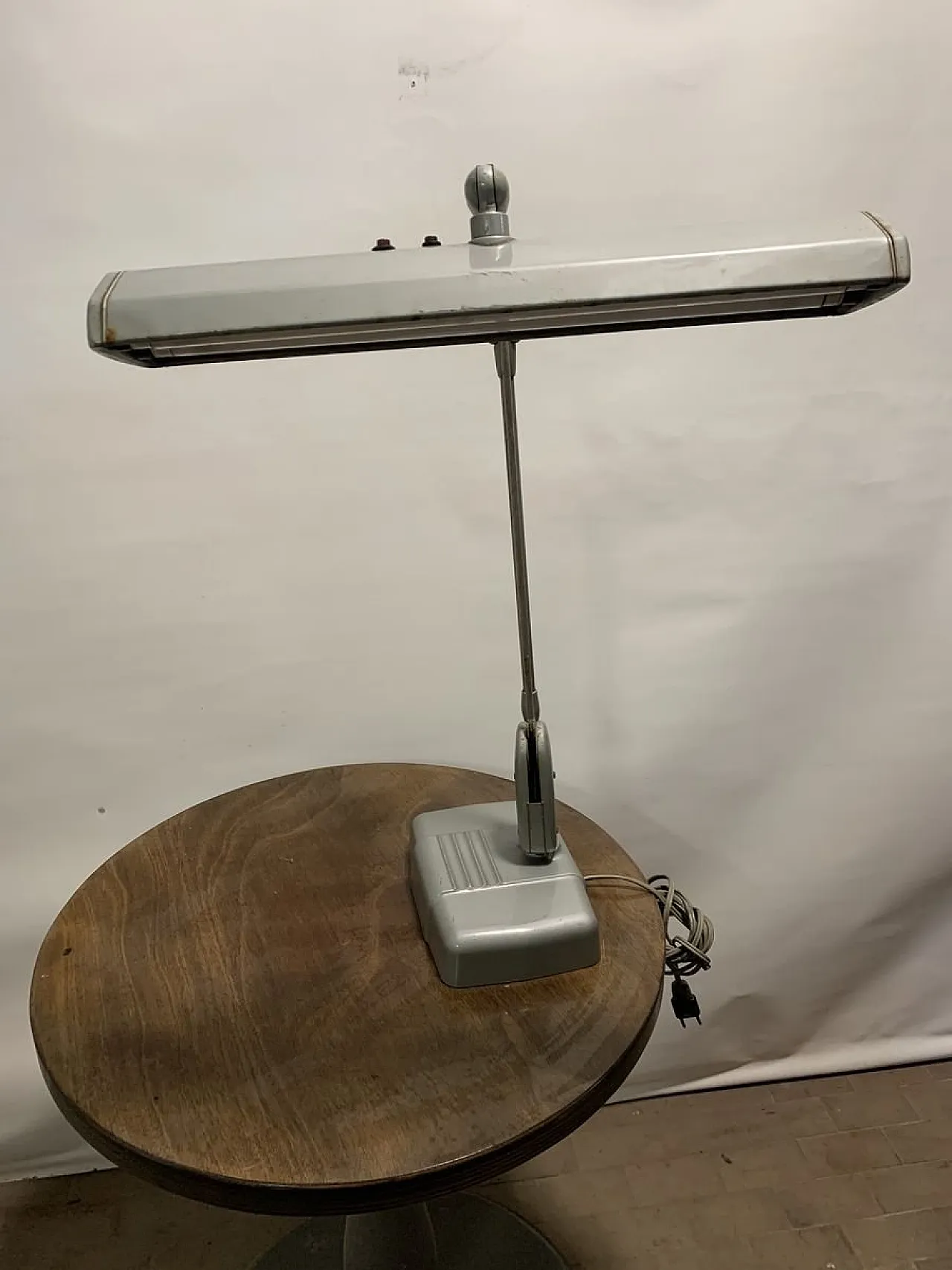 Industrial bank lamp by Dazor, 1950s 8