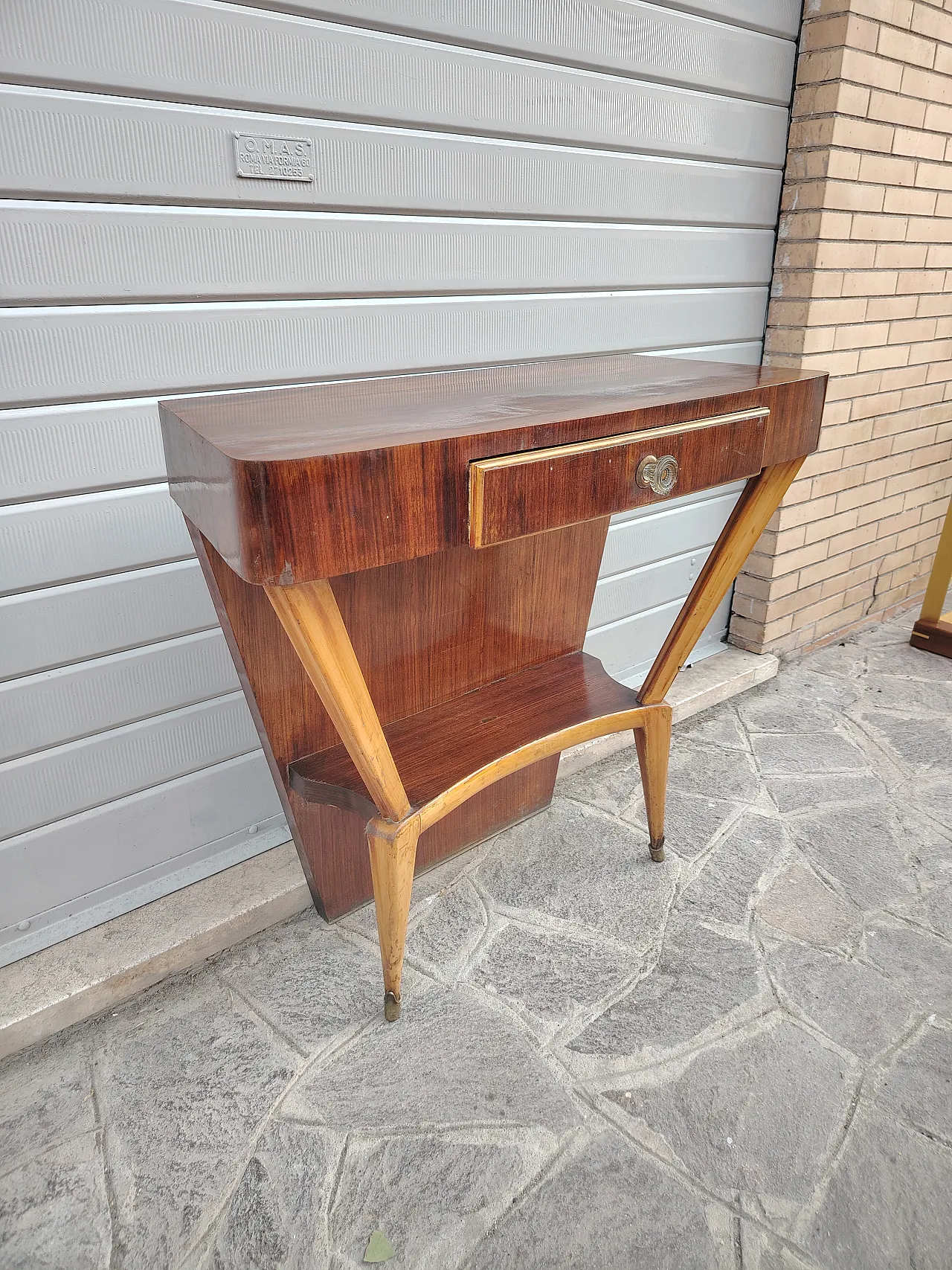 Console table from the 1930s, deco style 4