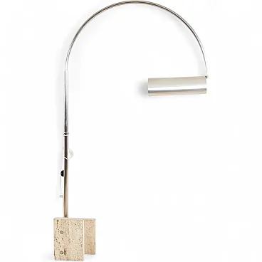Arched Lamp attrto G. Cesari and E. Panzeri for Nucleo, 1970s