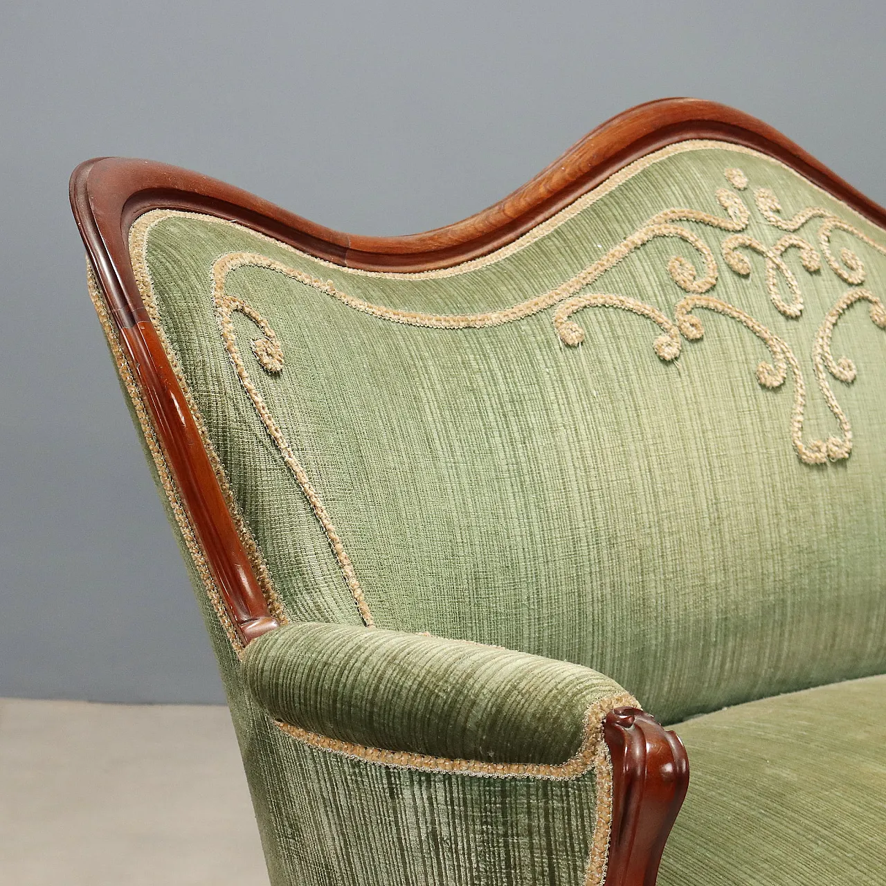 Louis Philippe mahogany sofa, 19th century 3
