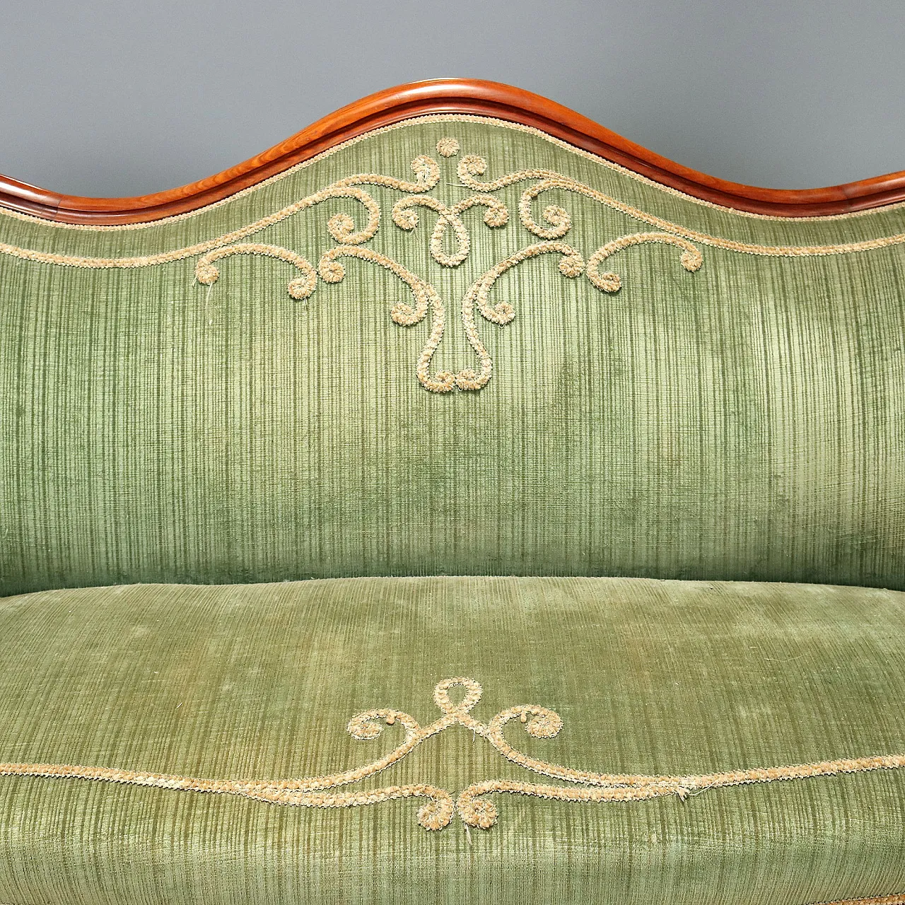 Louis Philippe mahogany sofa, 19th century 4