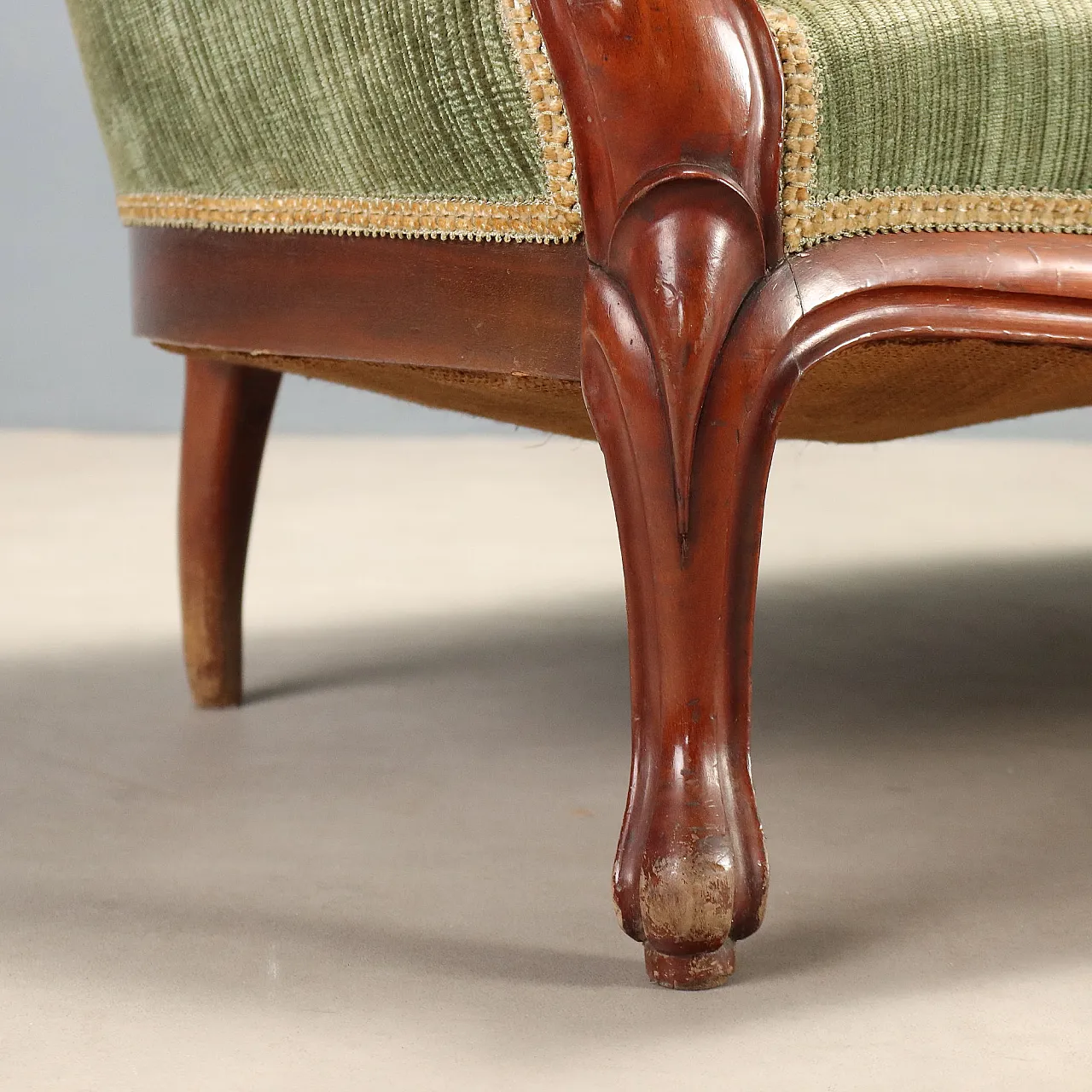 Louis Philippe mahogany sofa, 19th century 7