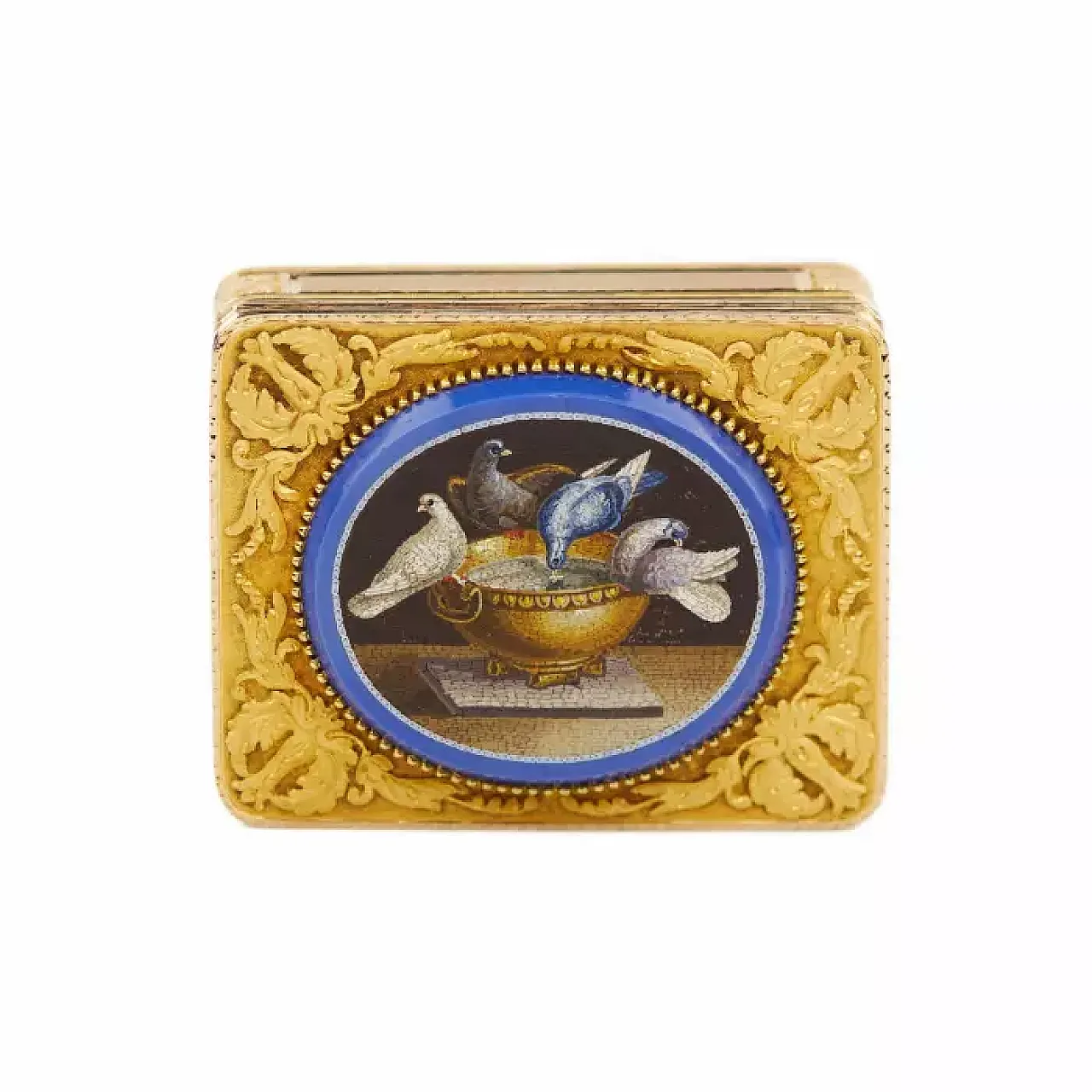 Musical snuffbox in 18-karat gold, 19th century 9