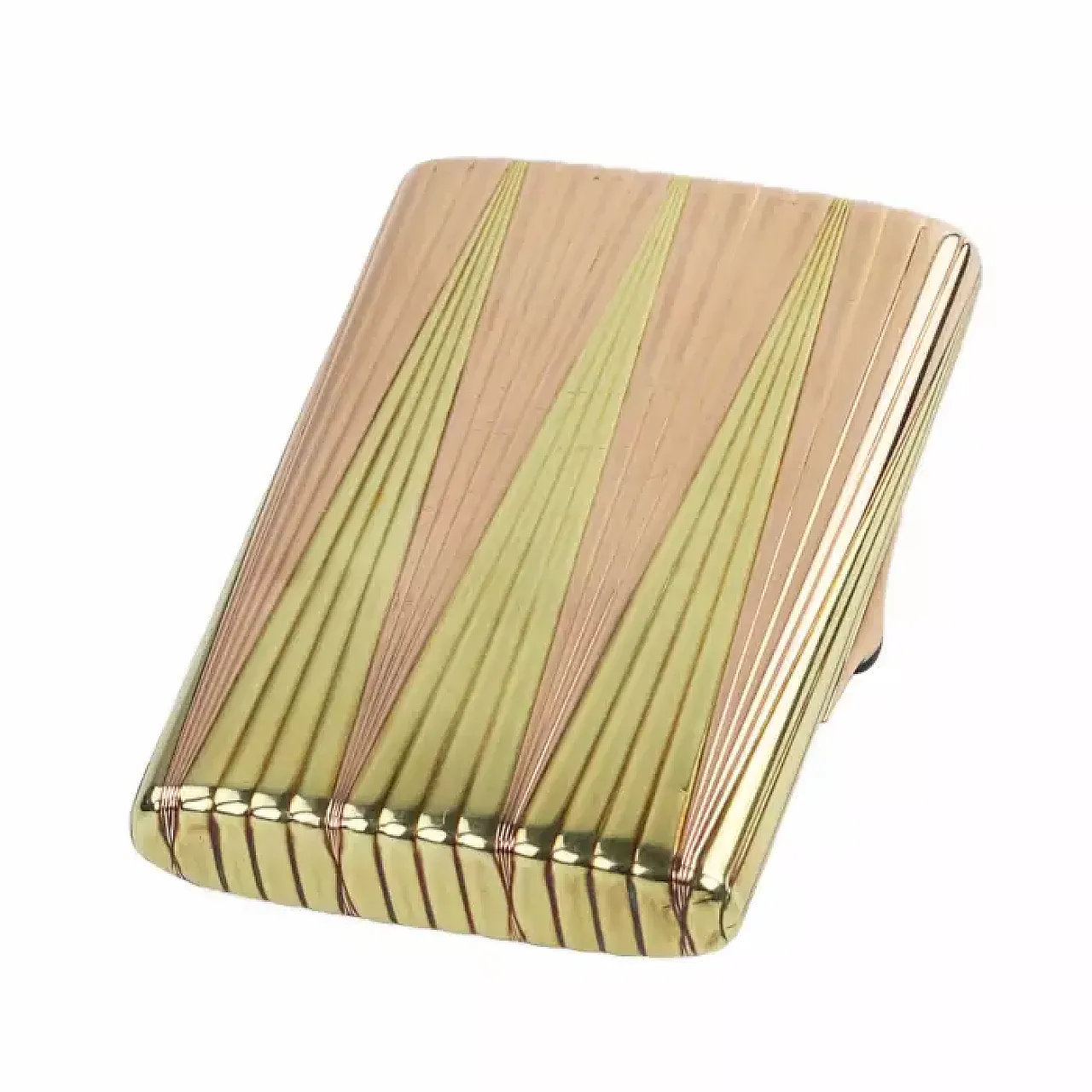 Rectangular cigarette case with softly rounded corners, 20th century 6