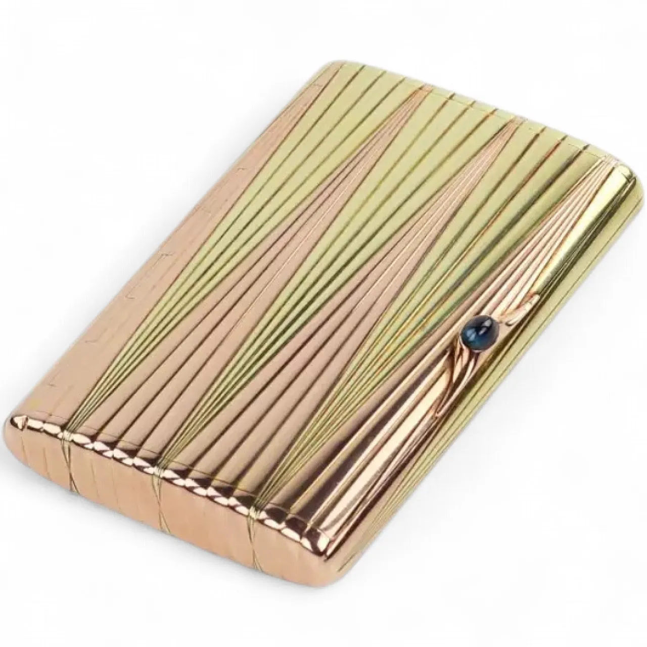 Rectangular cigarette case with softly rounded corners, 20th century 8
