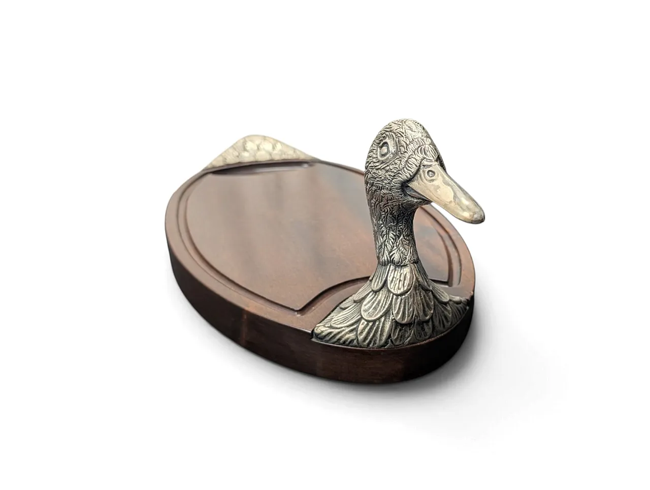 Techini Firenze Handmade Duck-Shaped Cutting Board , 70s 2