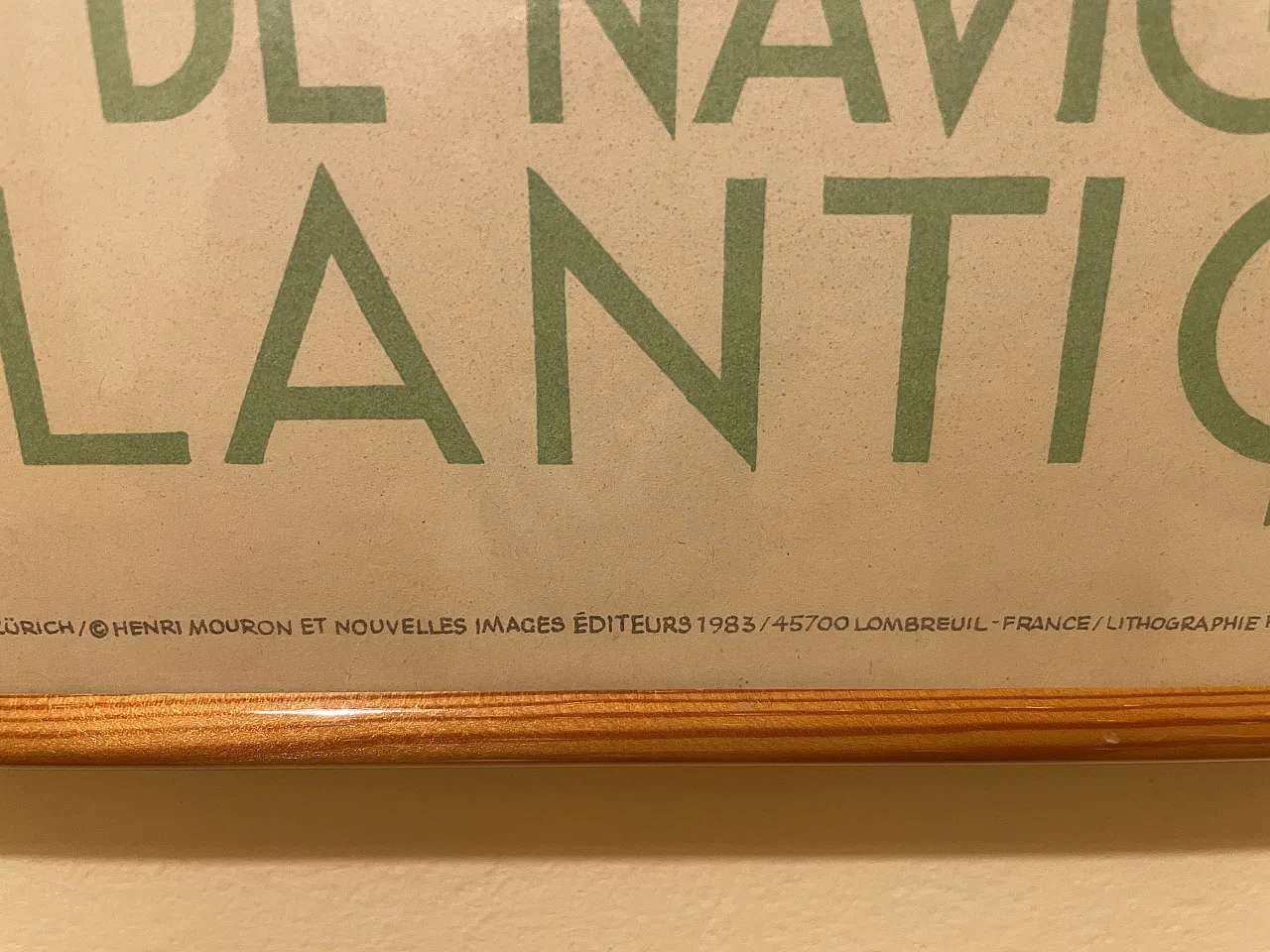 A.M. Cassandre, L’Atlantique & Normandie, Pair of large posters, 1960s 6