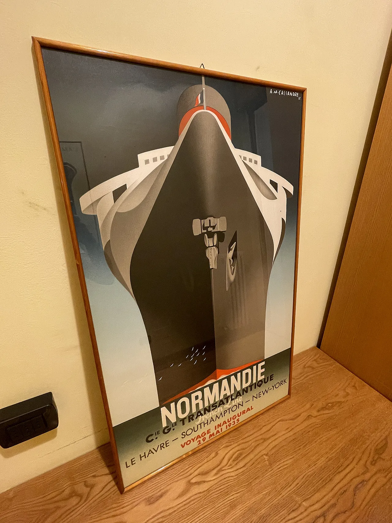 A.M. Cassandre, L’Atlantique & Normandie, Pair of large posters, 1960s 8