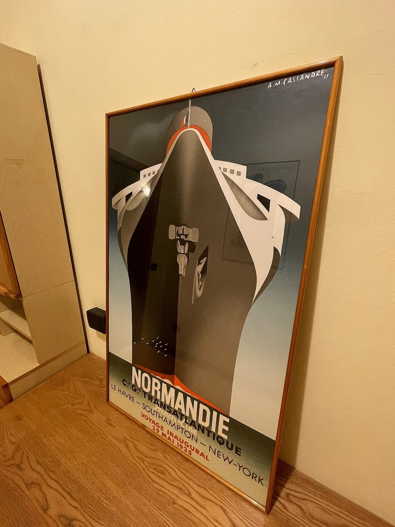A.M. Cassandre, L’Atlantique & Normandie, Pair of large posters, 1960s 9