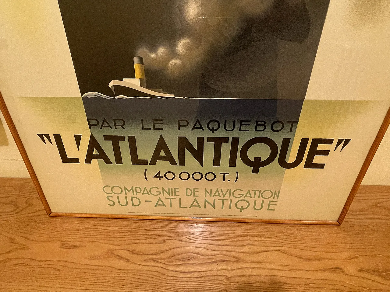 A.M. Cassandre, L’Atlantique & Normandie, Pair of large posters, 1960s 13
