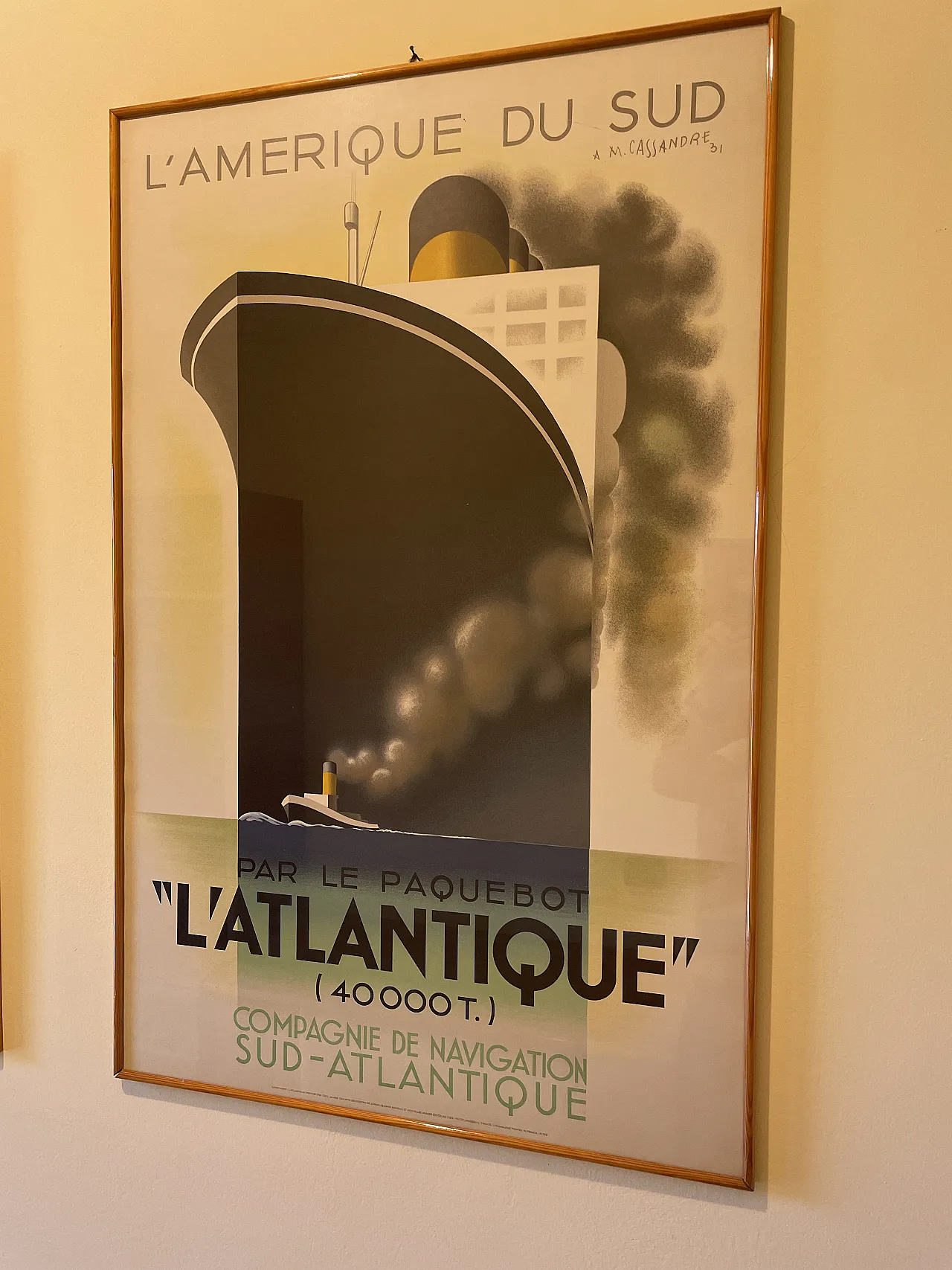 A.M. Cassandre, L’Atlantique & Normandie, Pair of large posters, 1960s 17