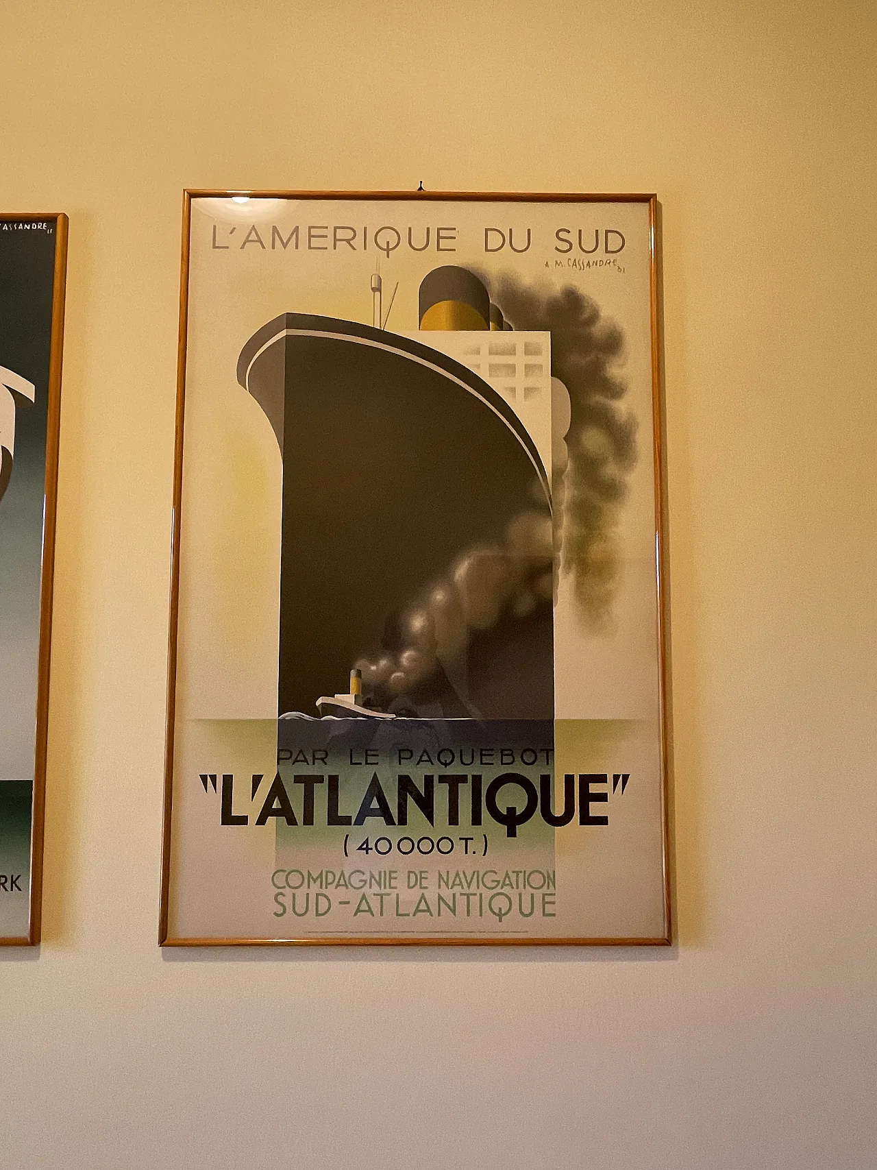 A.M. Cassandre, L’Atlantique & Normandie, Pair of large posters, 1960s 18