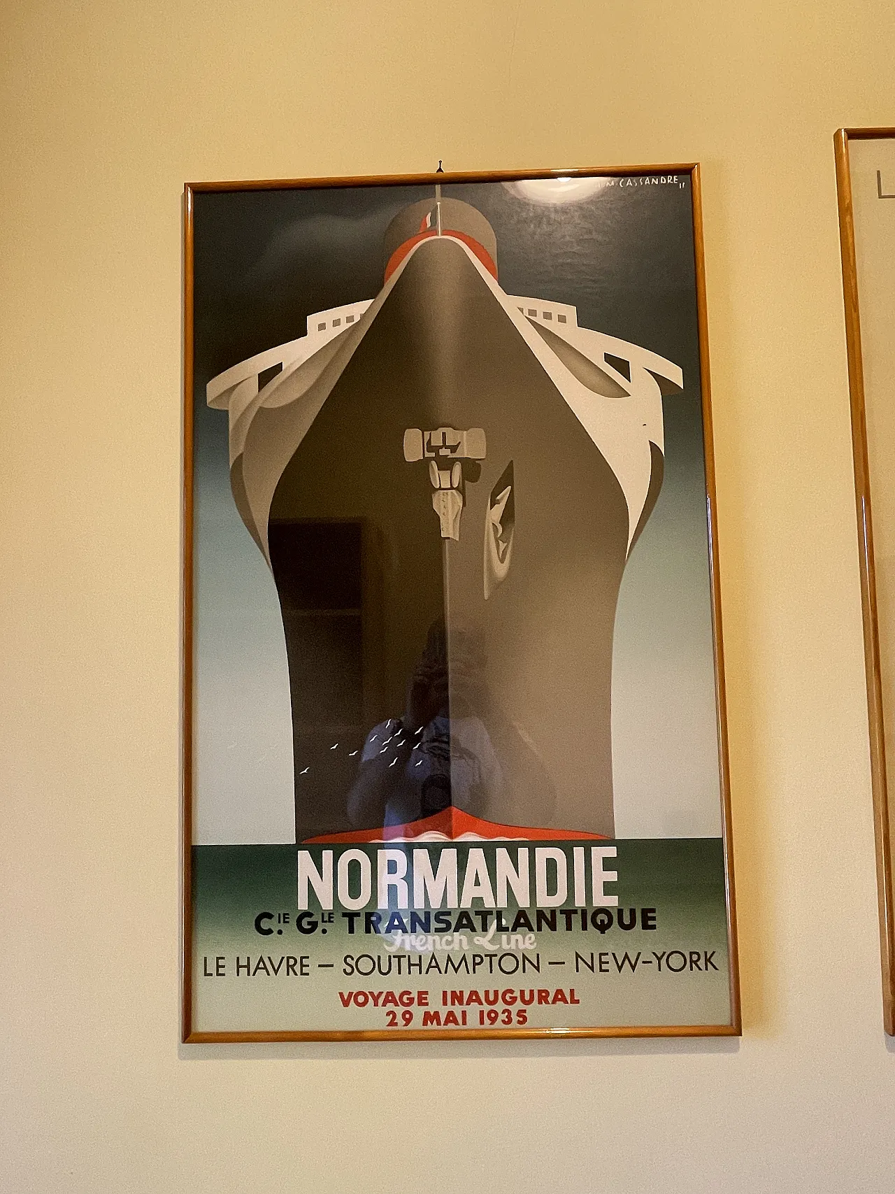 A.M. Cassandre, L’Atlantique & Normandie, Pair of large posters, 1960s 20