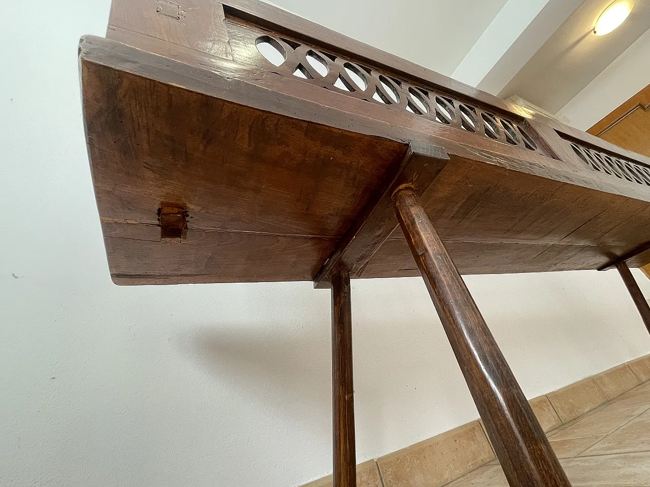 Bench with armrests, 19th century 16
