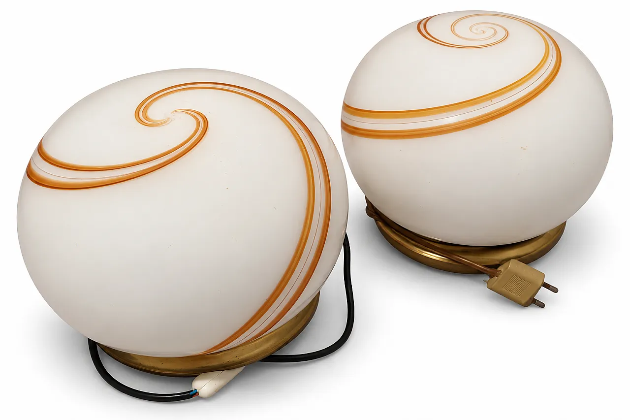 3 table lamps, mid-1960s 4