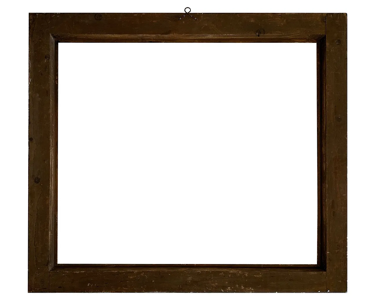 Hand-carved giltwood picture frame in silver Mecca finish, 1980s 6