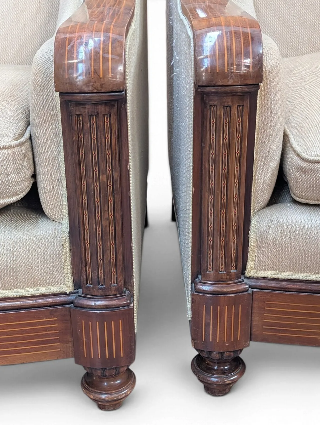 Pair of Art Deco armchairs, 1930s 4