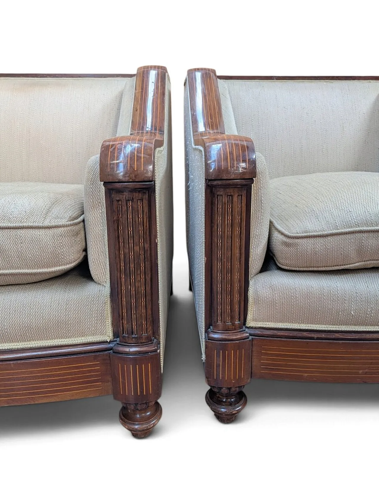 Pair of Art Deco armchairs, 1930s 5