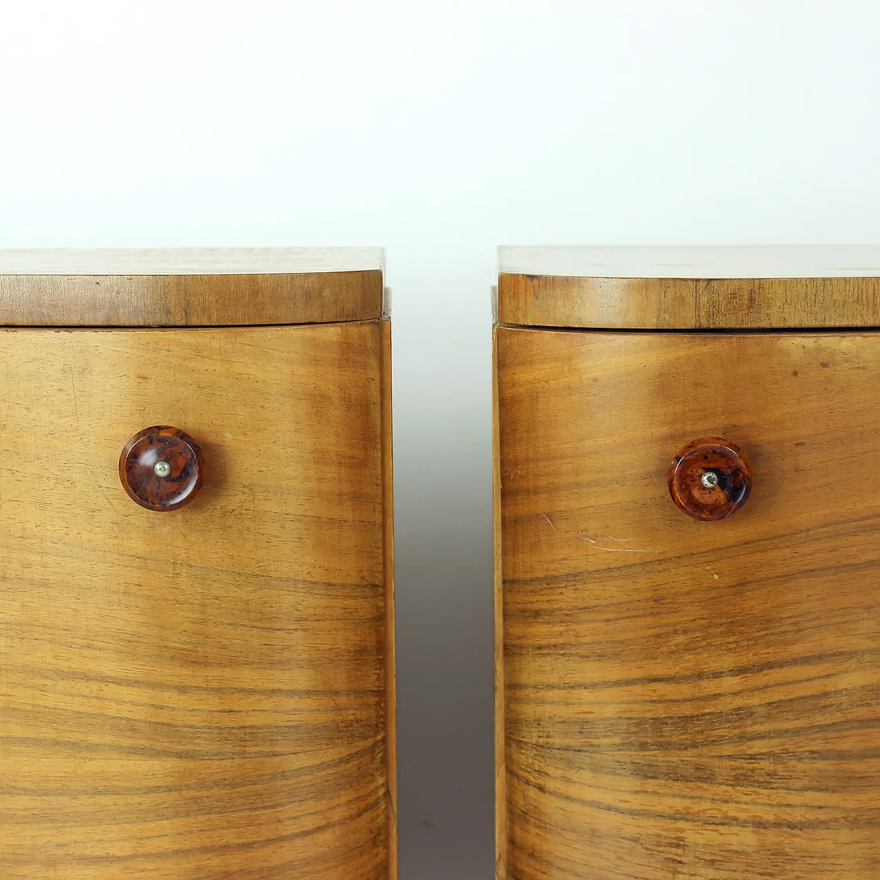 Art Deco Bedside Tables By Jindřich Halabala For Up Závody, 1930s 6