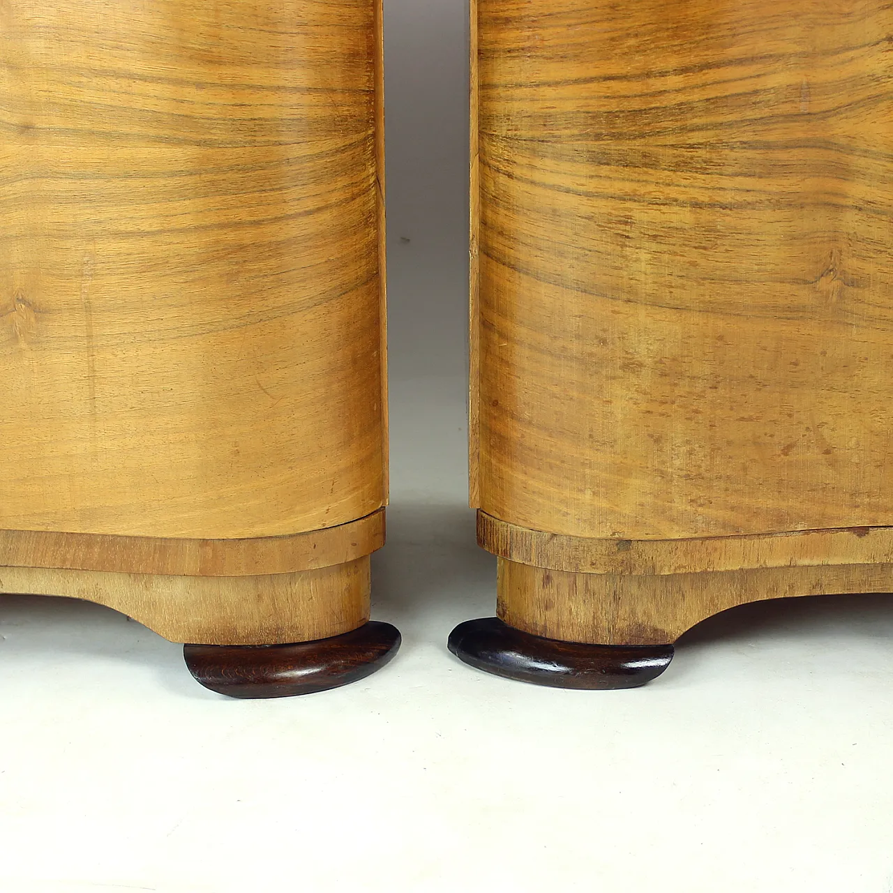 Art Deco Bedside Tables By Jindřich Halabala For Up Závody, 1930s 8