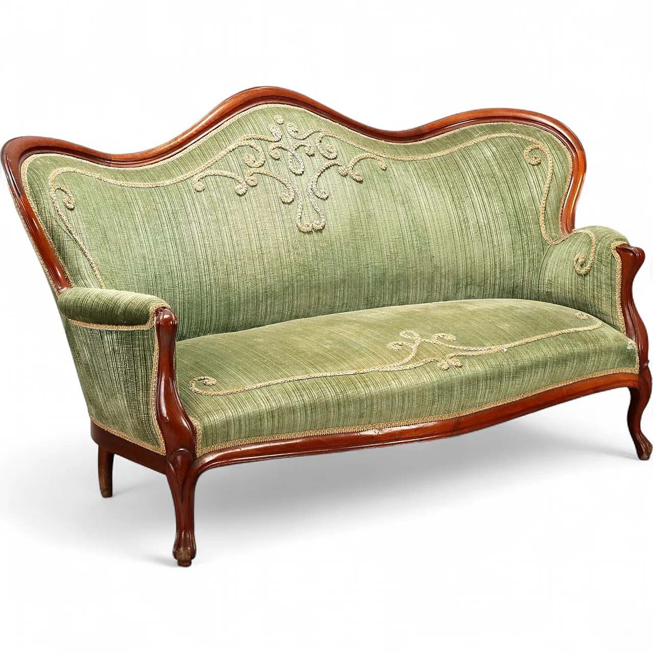 Louis Philippe mahogany sofa, 19th century 11