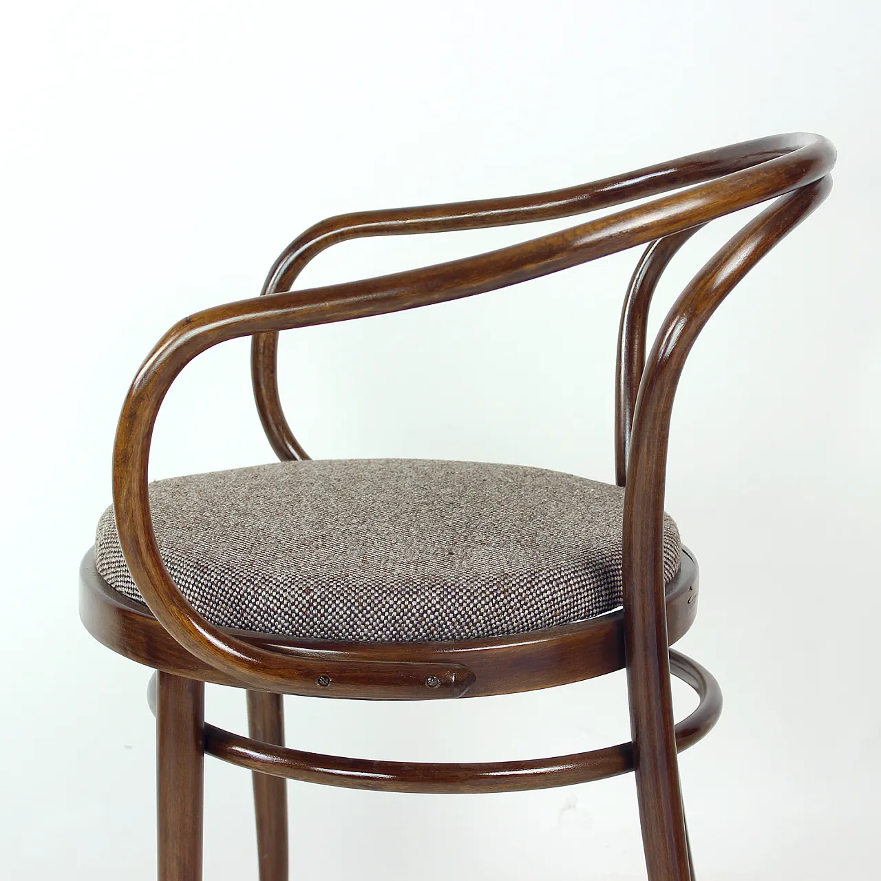 August Thonet No. 30 Bentwood Armchair For Ton, 50s 9
