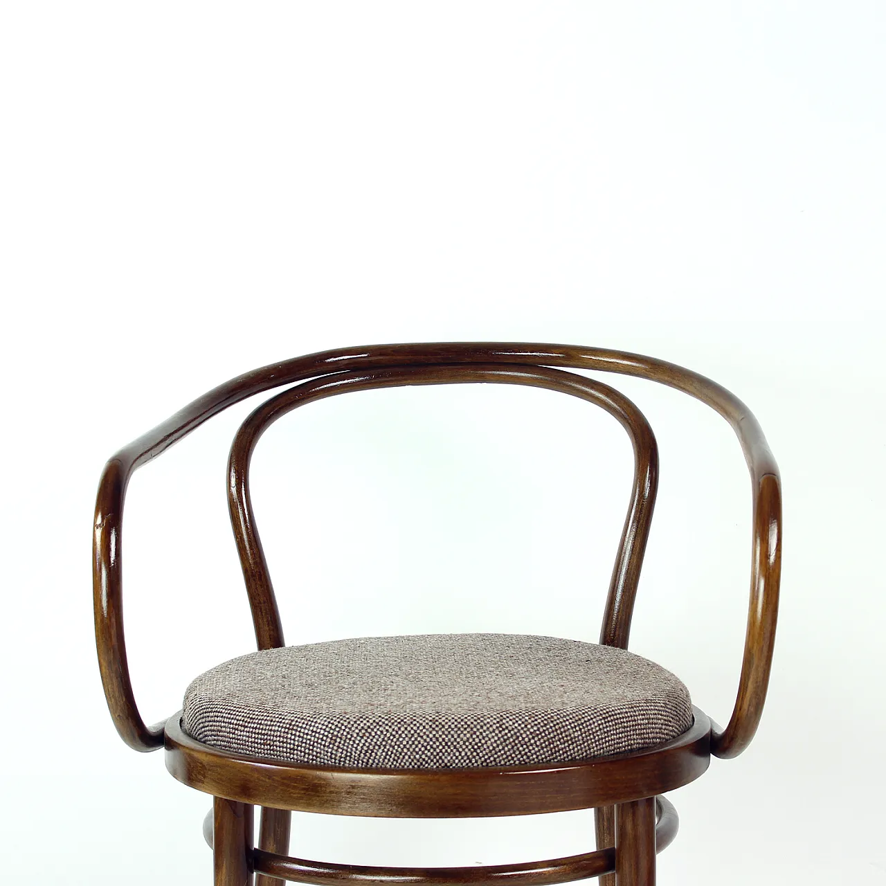 August Thonet No. 30 Bentwood Armchair For Ton, 50s 12