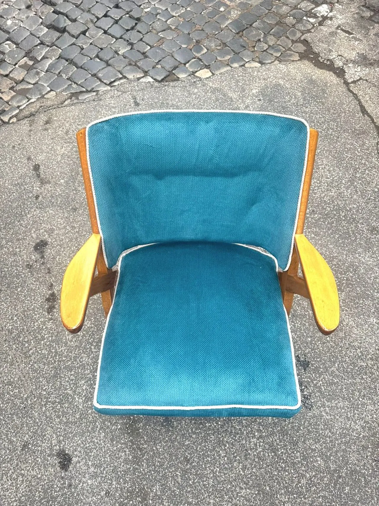 Poltrona nordica di Dal Vera, Italia, anni '50 3