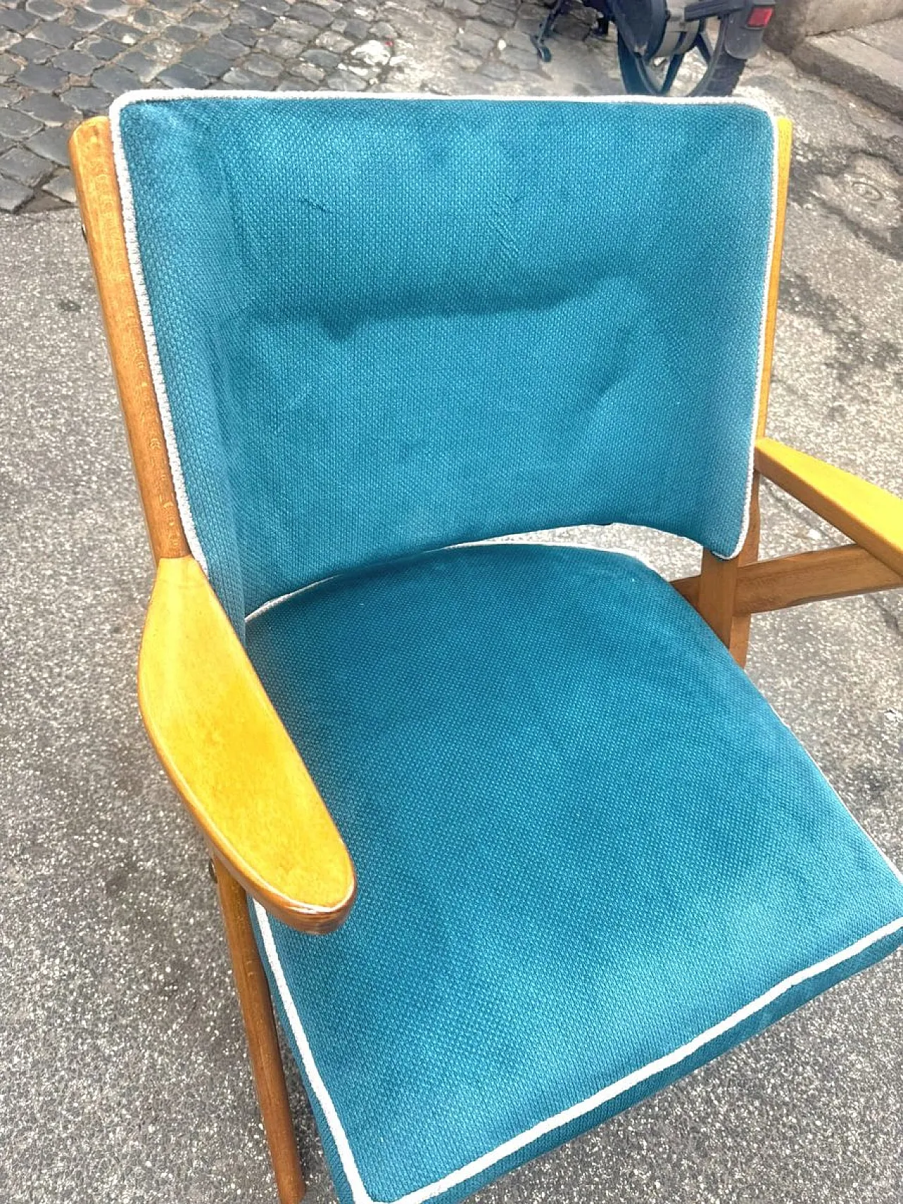 Poltrona nordica di Dal Vera, Italia, anni '50 5